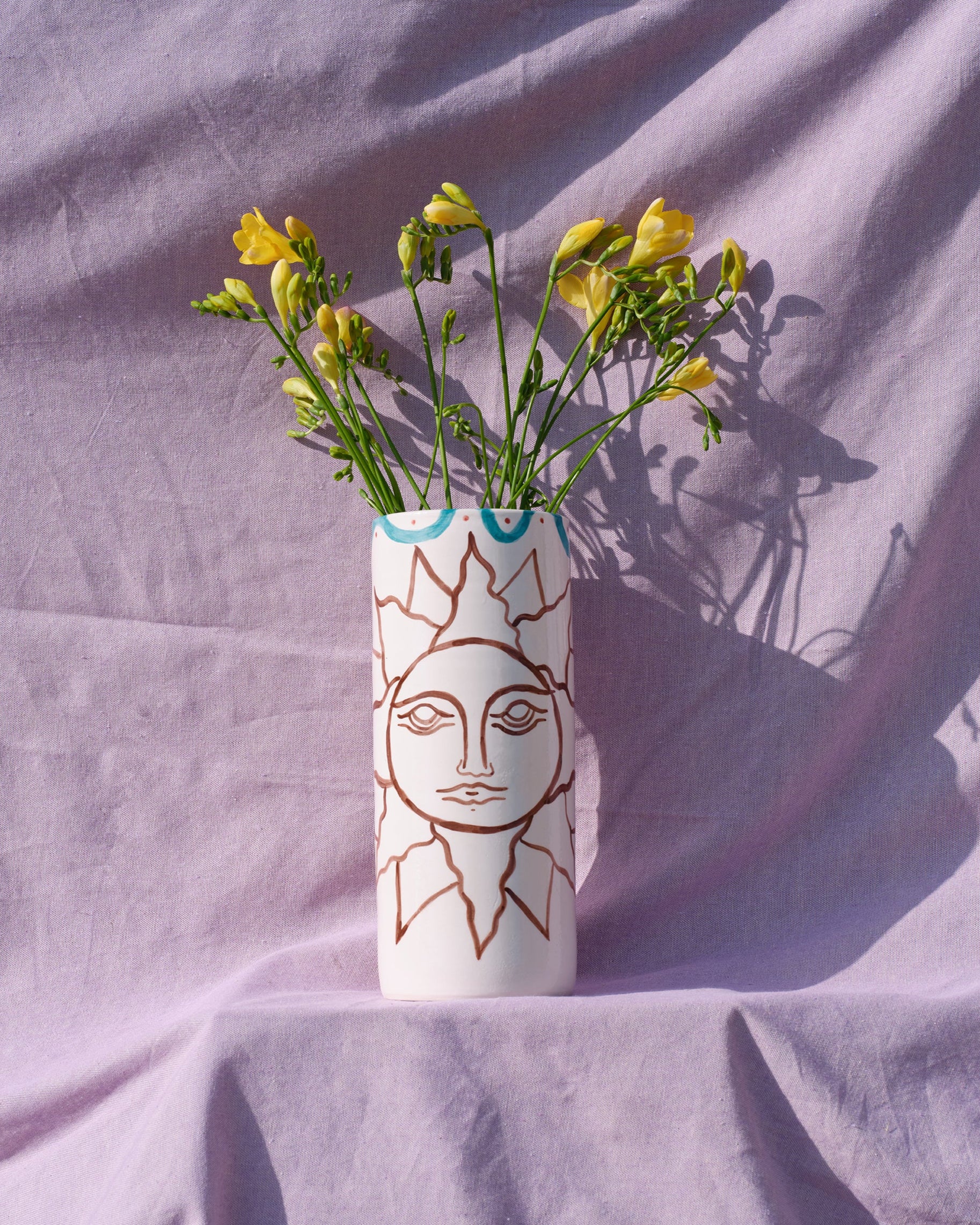 THE SUN - CERAMIC VASE