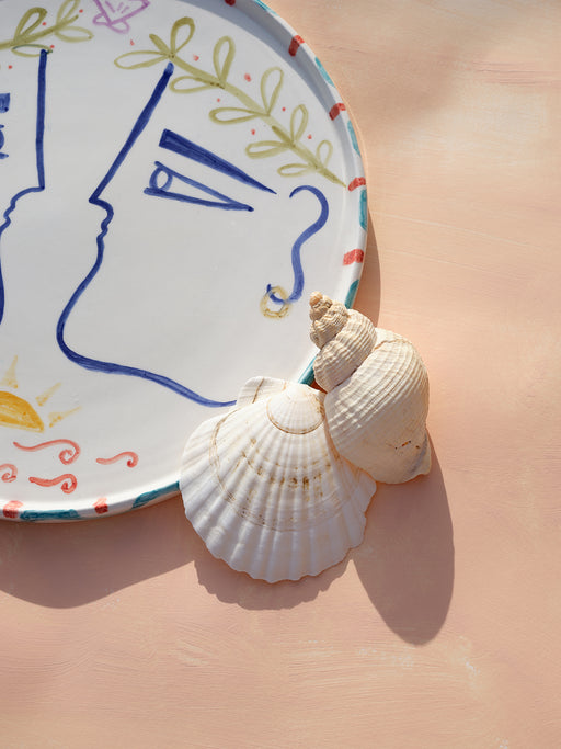 GAZE IV - CERAMIC PLATTER