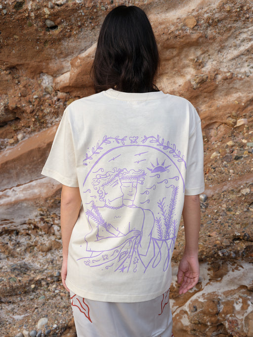 SUNSET HUG LILA - TSHIRT / GENDER NEUTRAL