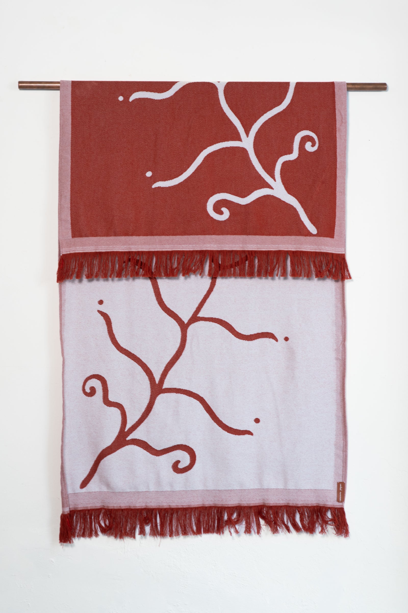 OCEANIC FLOWER - WOVEN SCARF