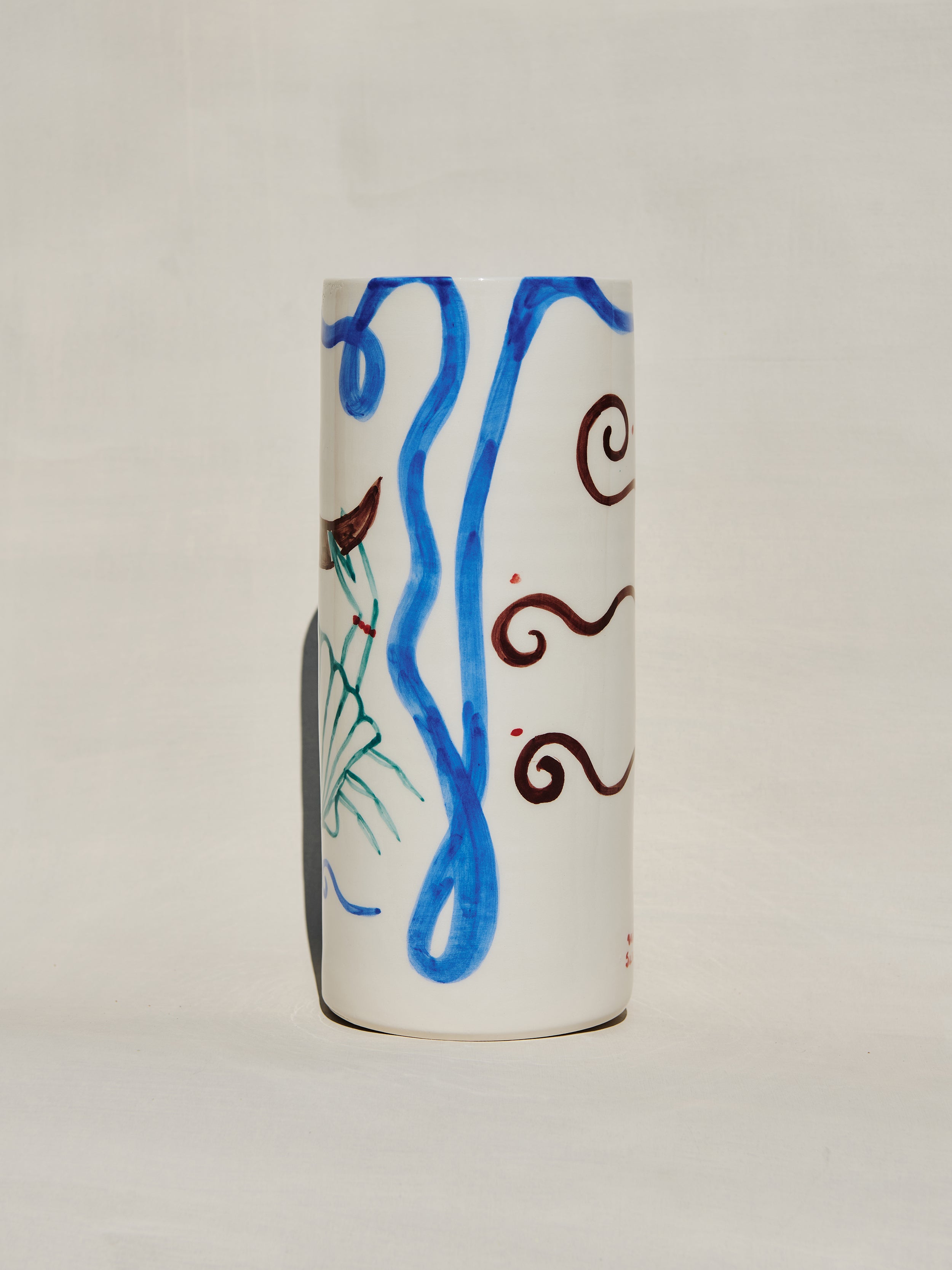 CRAB & MOON - CERAMIC VASE