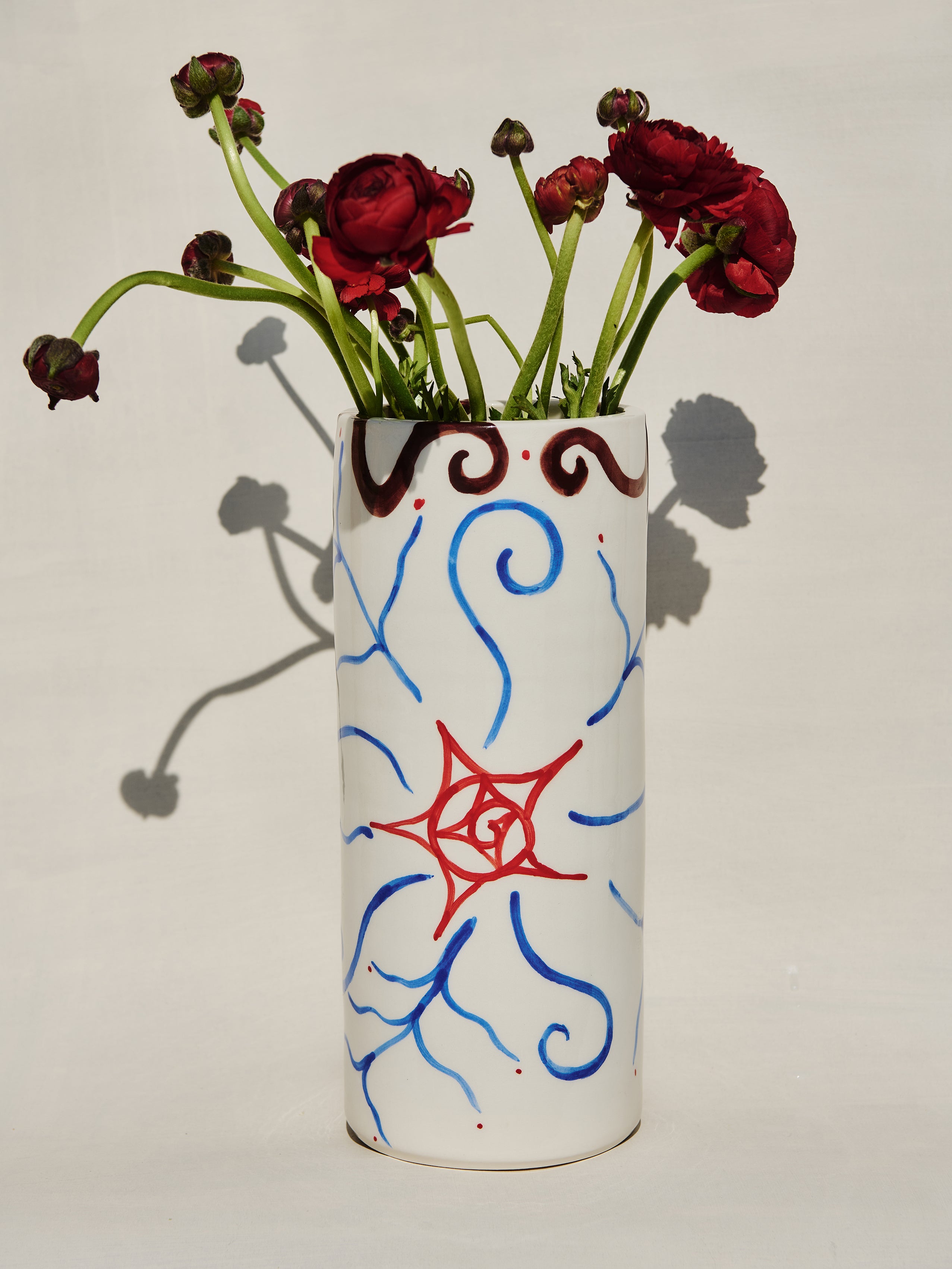 SEA FLOWERS - CERAMIC VASE
