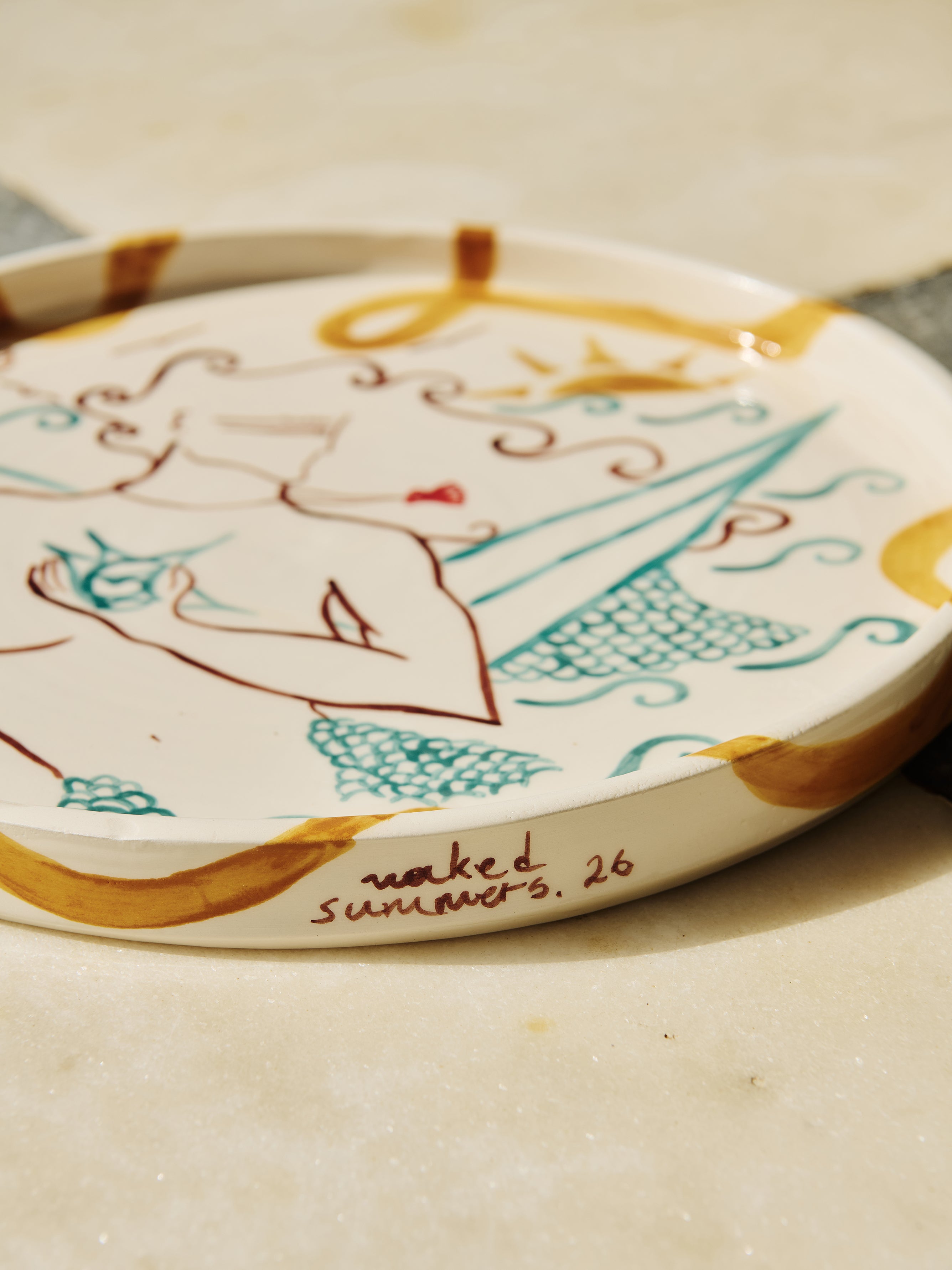 SIREN - CERAMIC PLATTER