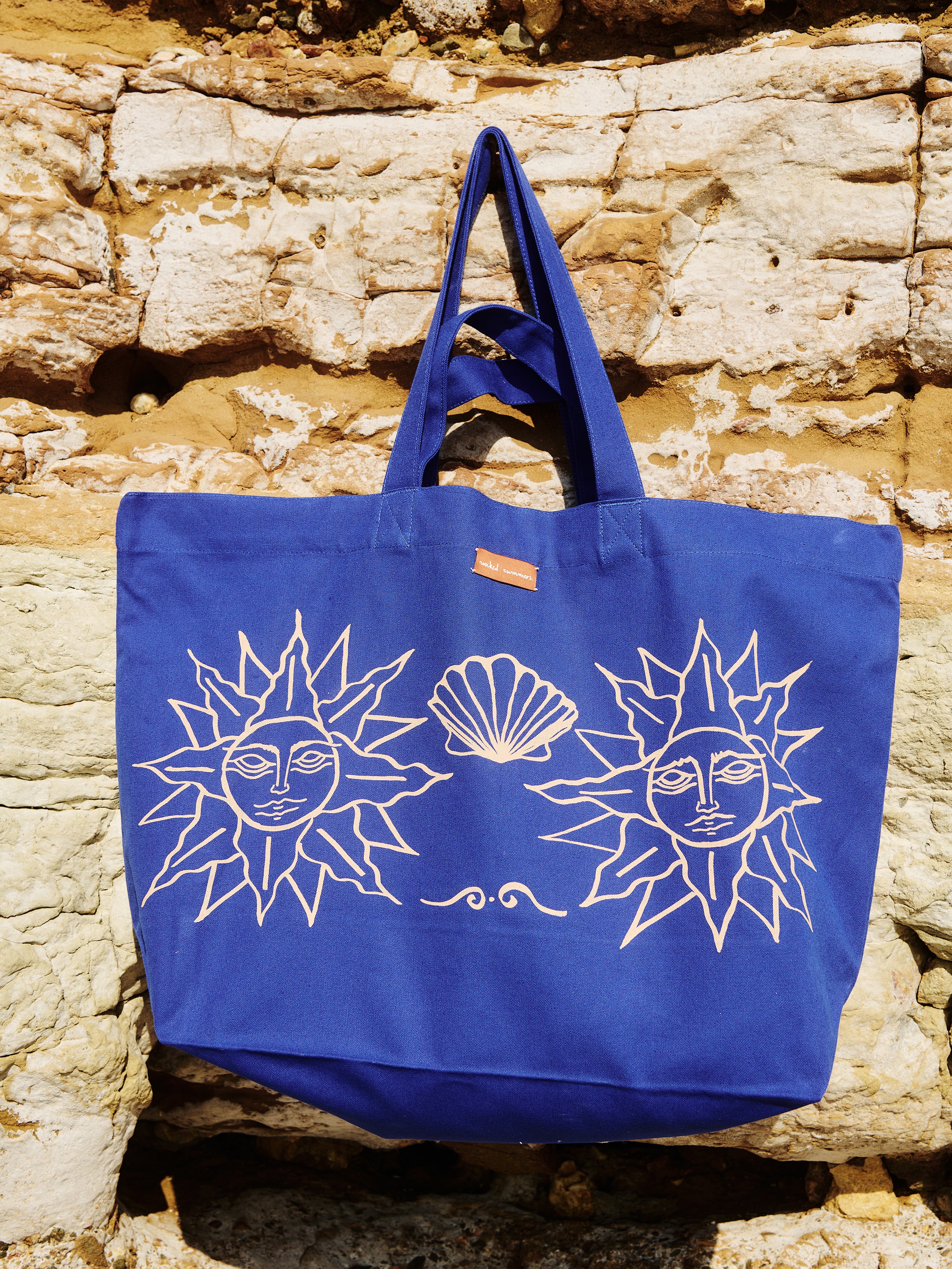 SUNS & SHELL II - CANVAS BAG