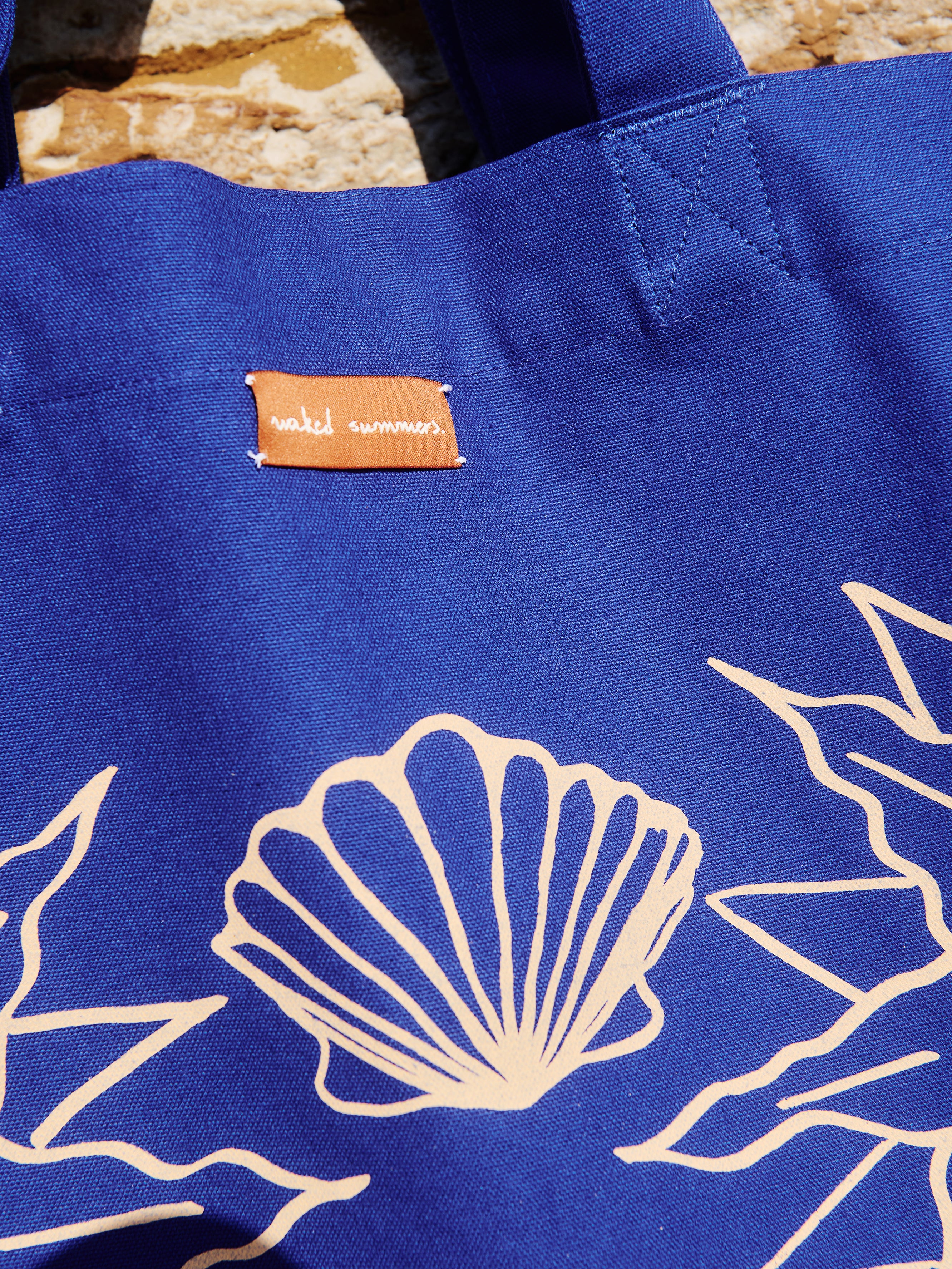 SUNS & SHELL II - CANVAS BAG
