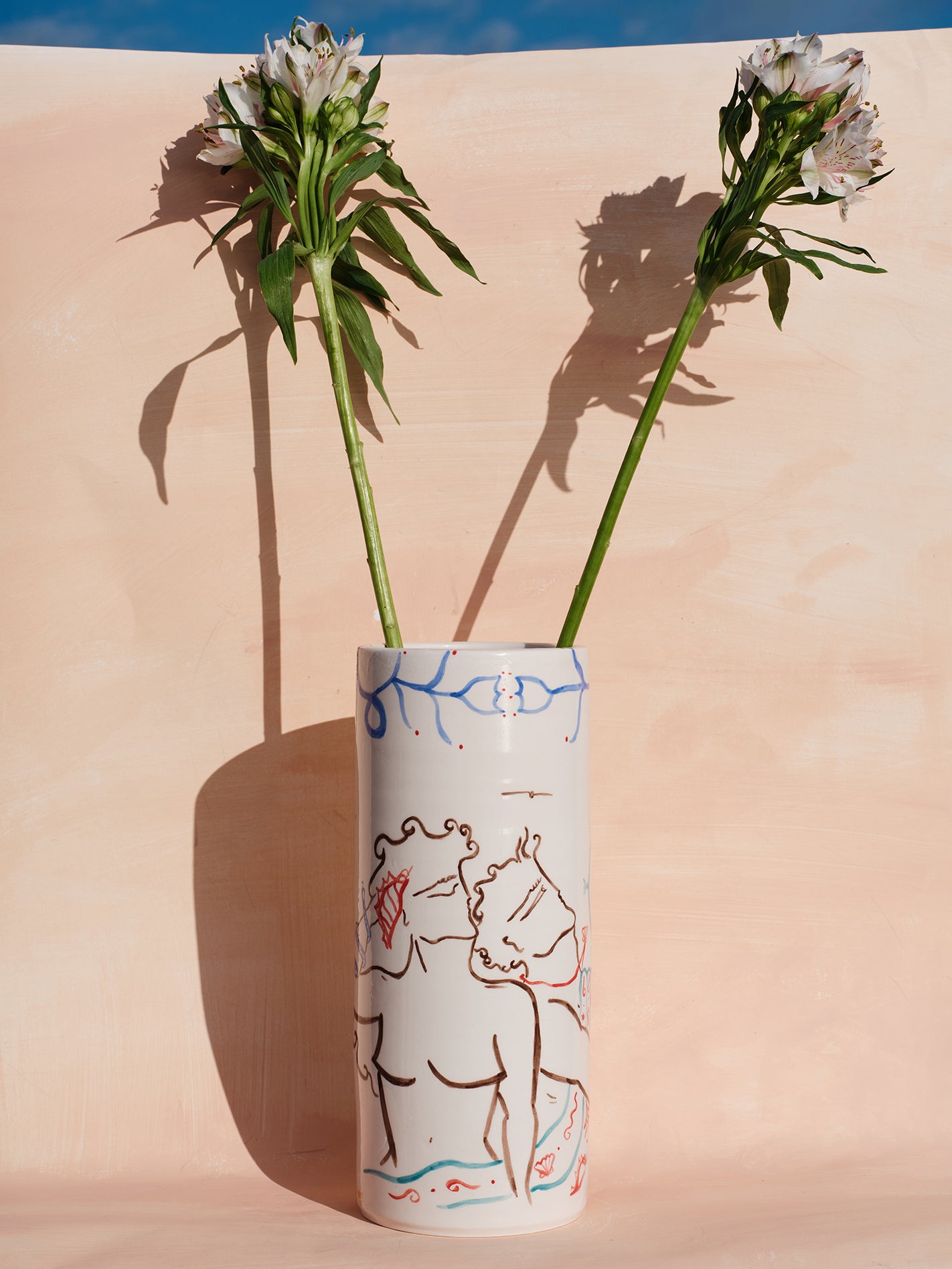 THE DANCERS - CERAMIC VASE