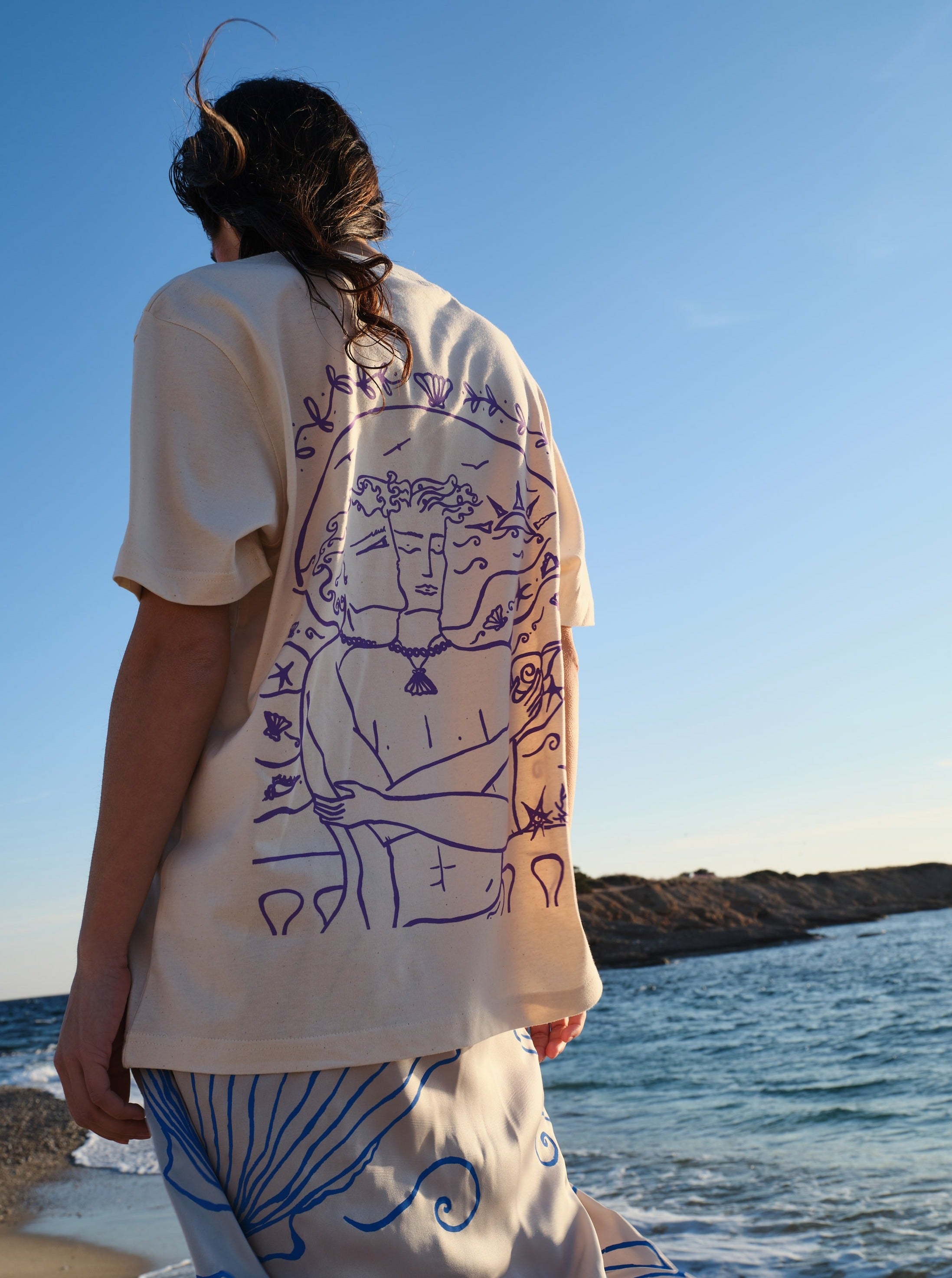 SUMMER ANGELS LILA - TSHIRT / GENDER NEUTRAL