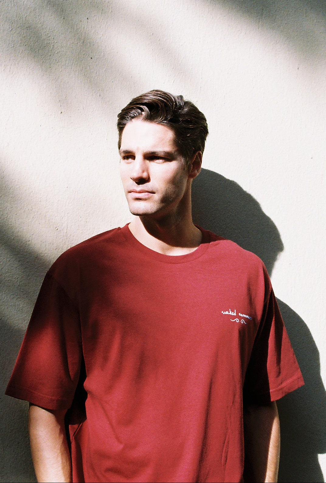 EROS & PSYCHE - TSHIRT / GENDER NEUTRAL BURGUNDY