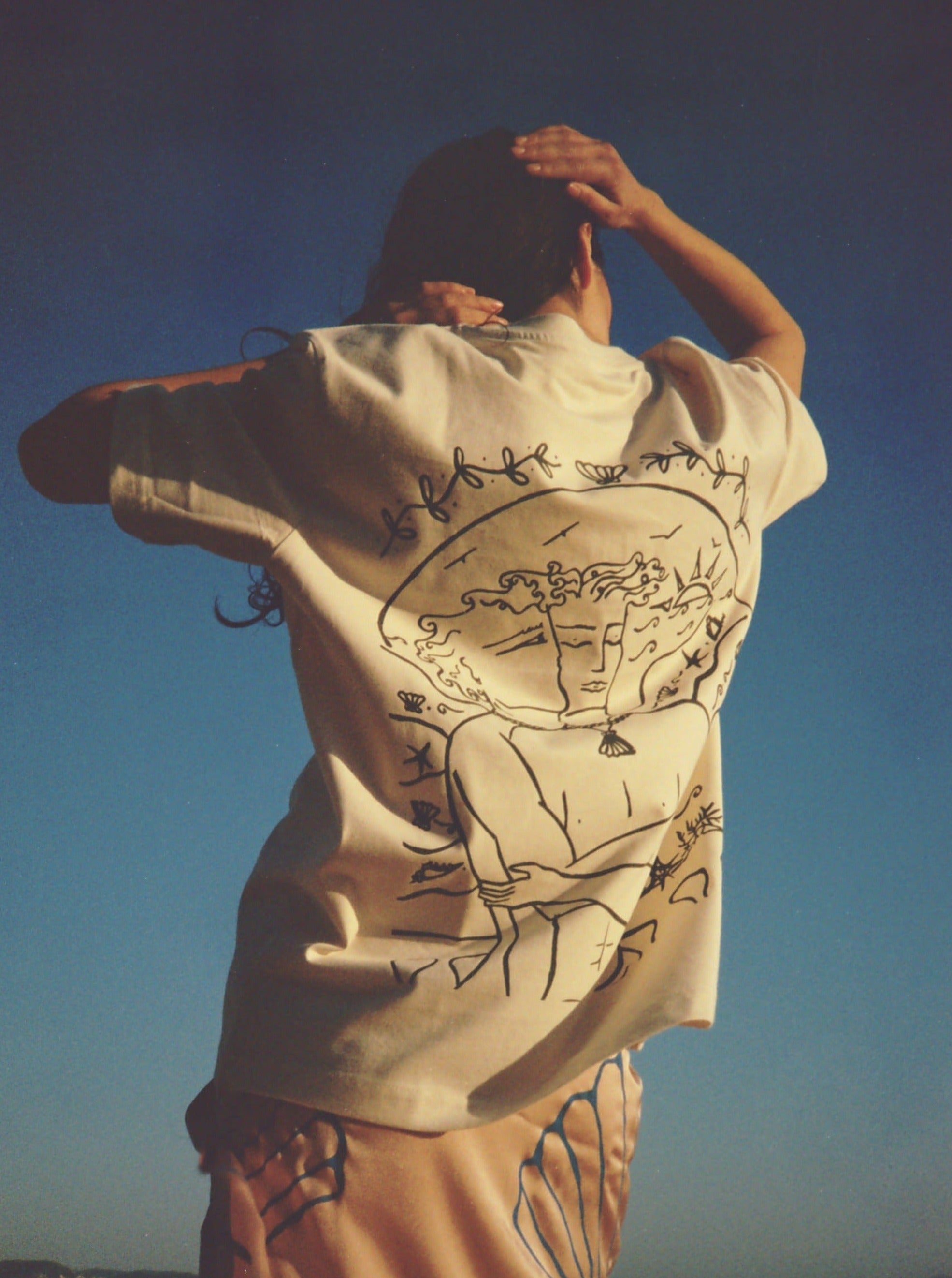 SUMMER ANGELS OLIVE - TSHIRT / GENDER NEUTRAL