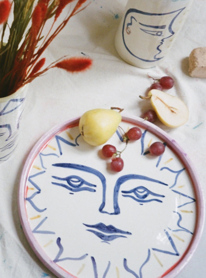 SUN - CERAMIC PLATTER