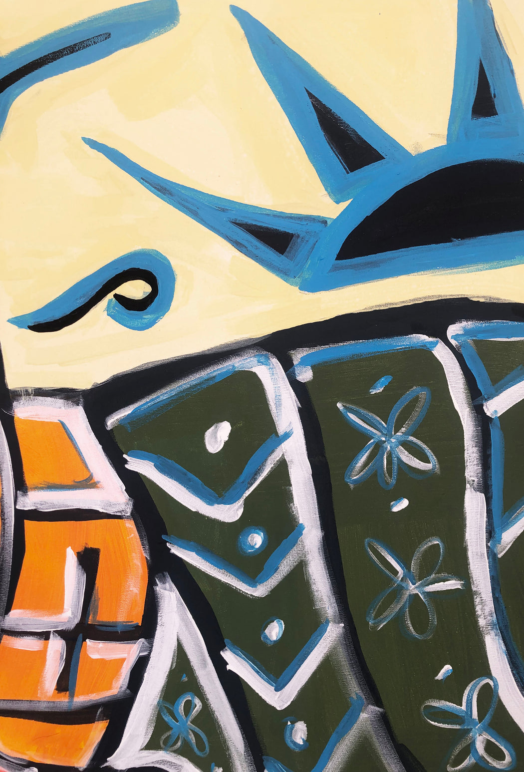 Affection - Painting 210 x 80 cm