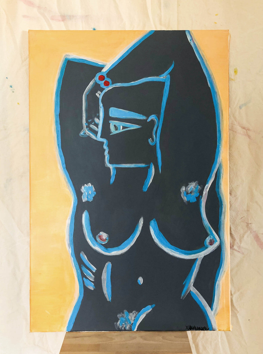 The Woman of Athens 60 x 90 cm - Painting
