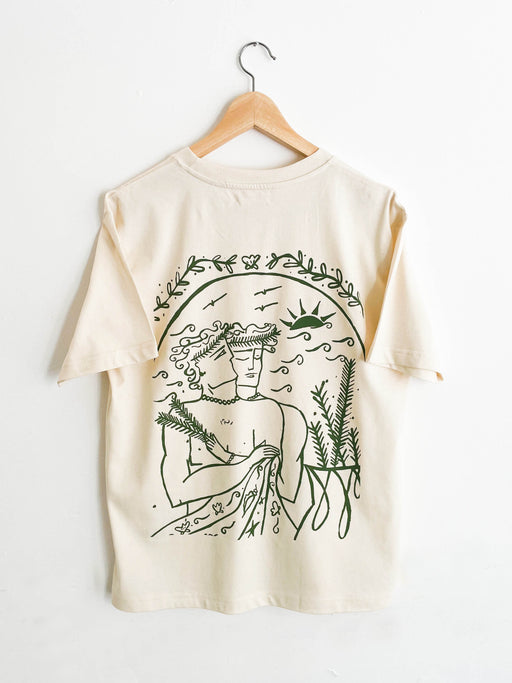 SUNSET HUG OLIVE - TSHIRT / GENDER NEUTRAL