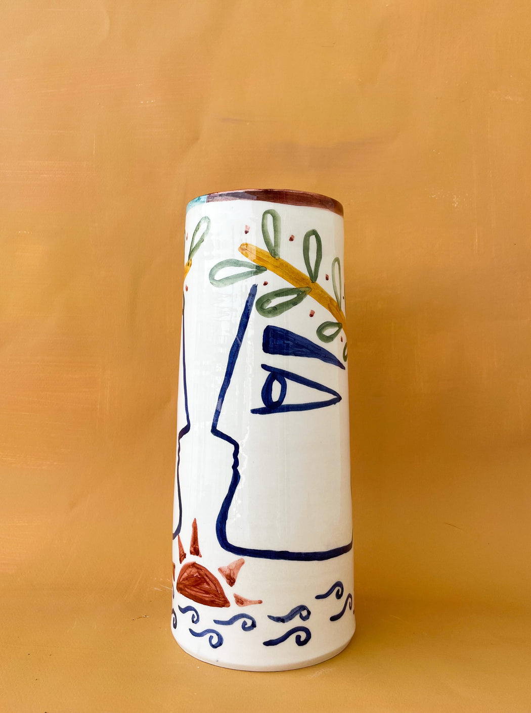 SUNSET II- CERAMIC VASE