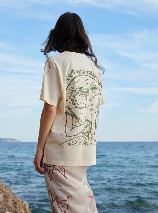 SUNSET HUG OLIVE - TSHIRT / GENDER NEUTRAL