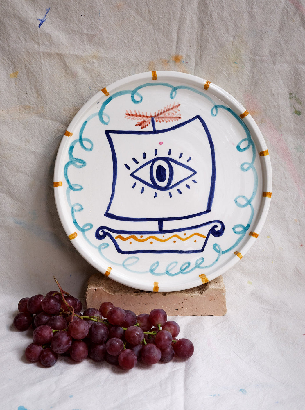 THE SHIP - CERAMIC PLATTER