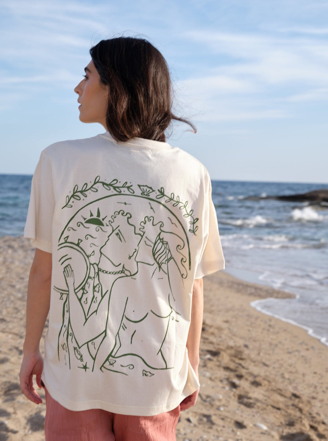 THE DANCERS OLIVE - TSHIRT / GENDER NEUTRAL