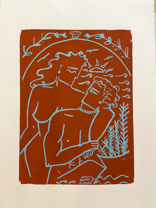 THE COUPLE II - SILSCREEN PRINTED POSTER