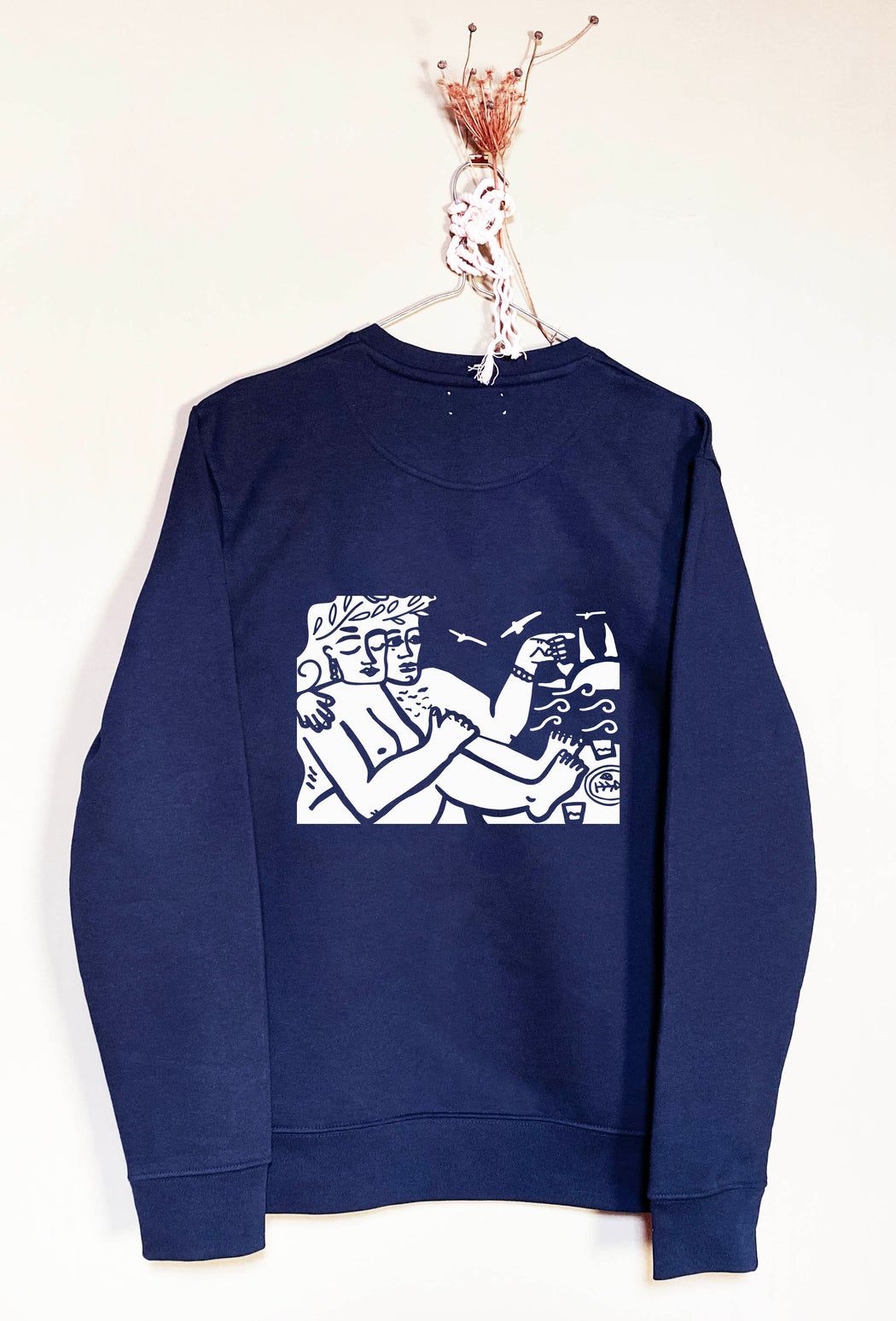 together - navy blue sweatshirt
